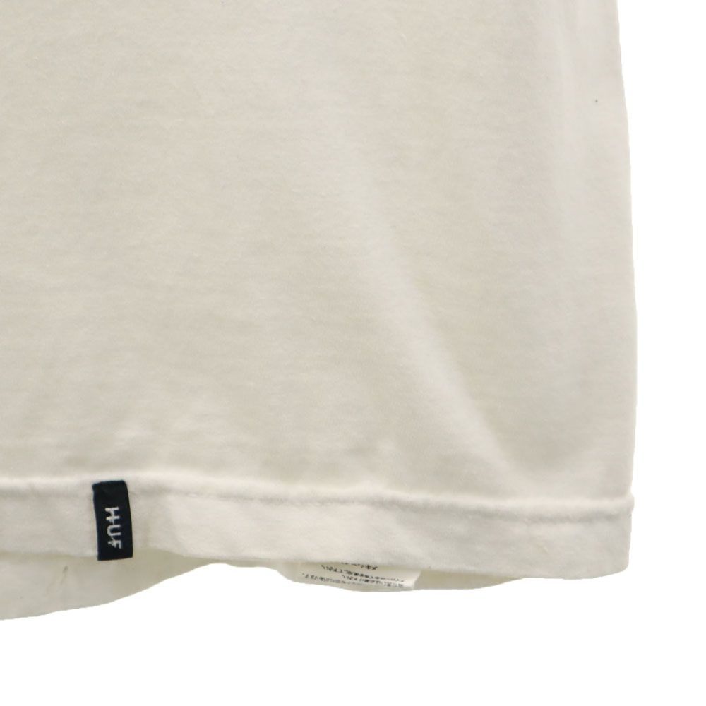 HUF Футболка с длинным рукавом XL белая Ron T Мужская Б/У