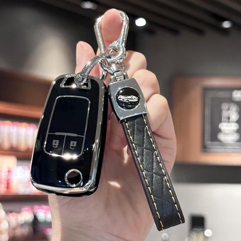 Чехол для брелока с ремешком для ключей для Vauxhall Astra J Insignia A Meriva B Zafira C Mokka Chevrolet Orlando Aveo