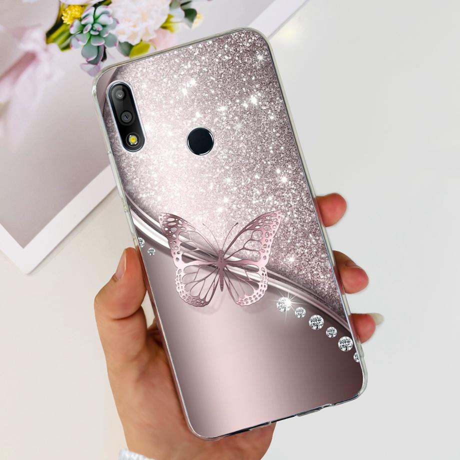 Case for Asus ZenFone Max Pro M2 ZB631KL ZB631KL Capa Soft Silicone Transparent TPU phone Back Mask protecive Cover Jelly Paint