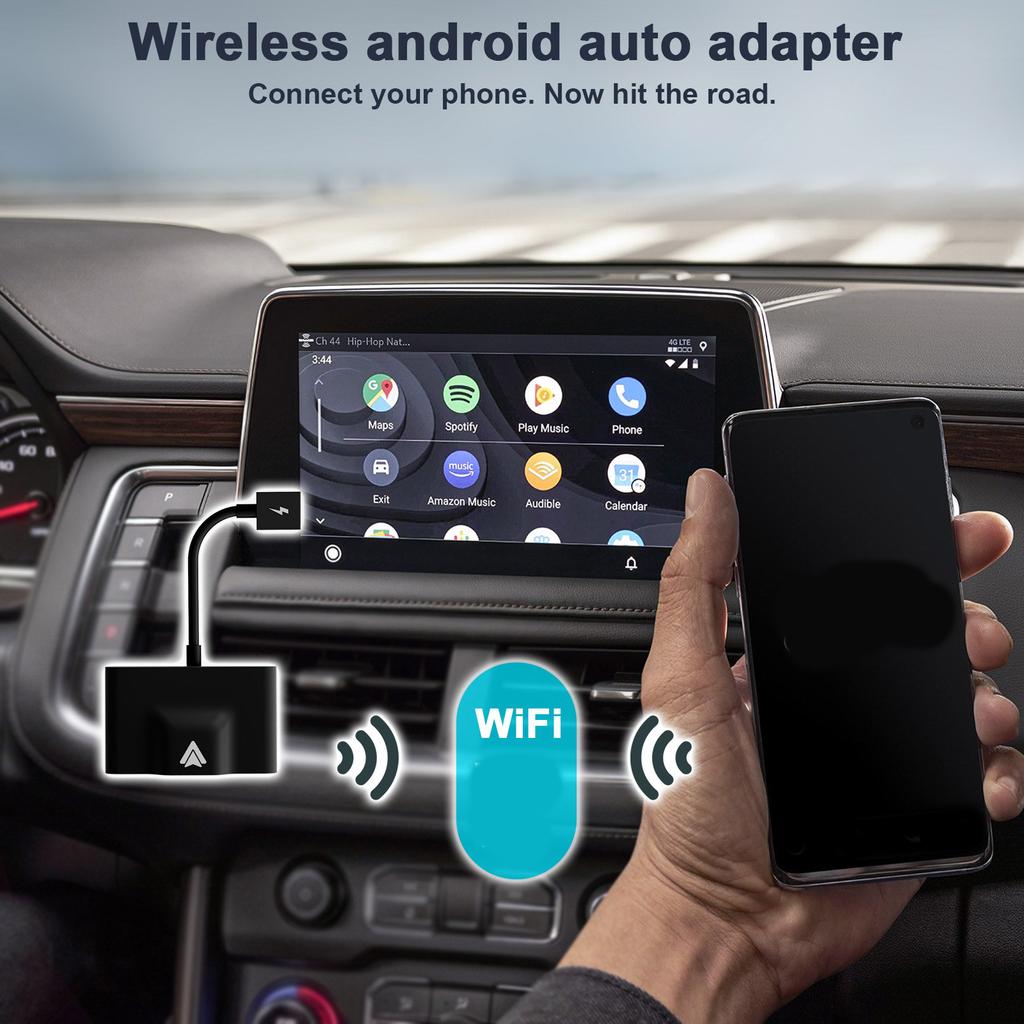 Портативный беспроводной адаптер Android Auto Android Auto Wireless Dongle Android Auto адаптер для OEM Android Auto прочный