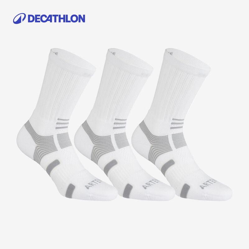 Носки Decathlon RS560 для бадминтона и тенниса, взрослые (Упаковка из 3 пар)