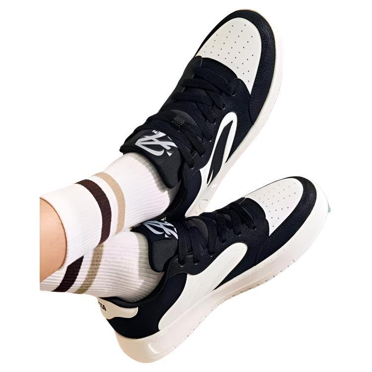Anta Low top Skateboard Shoes Men's Black White 912528002Q-1