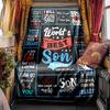 To My Best Son Blanket Personalized Name Soft Comfortable Stylish Blanket Car Blanket Perfect For Travel Camping Outdoor Home Suitable For All Seasons