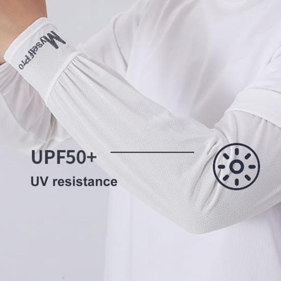 Cooling Arm Sleeves for Men Women UV Sun Protection Sports Compression Arm Cover for Cycling Driving Outdoor Activities