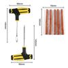 Car Tire Repair Kit Tubeless Tyre Puncture Repair Kit Studding Tool Set Bike Tire Replacement Tool Motorcycle Tire Repair Tool