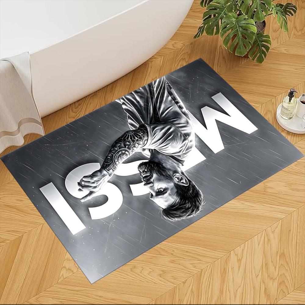 Messi Large Mouse Pad Desk Mouse Pad Study Desk Mat Non-Slip Rubber Bottom Office Desk Accessory