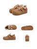 [Same as in the mall] 25 year winter new velvet cotton boots, low cut warm and versatile soft soled women's Boken shoes
