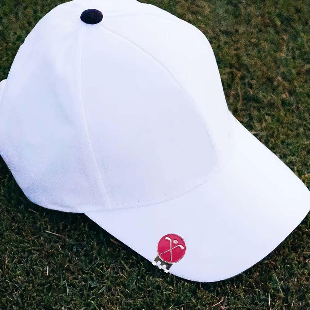 Removable Golf Ball Marker Magnetic Golf Cap Clips Portable Golf Hat Clip For Golfers