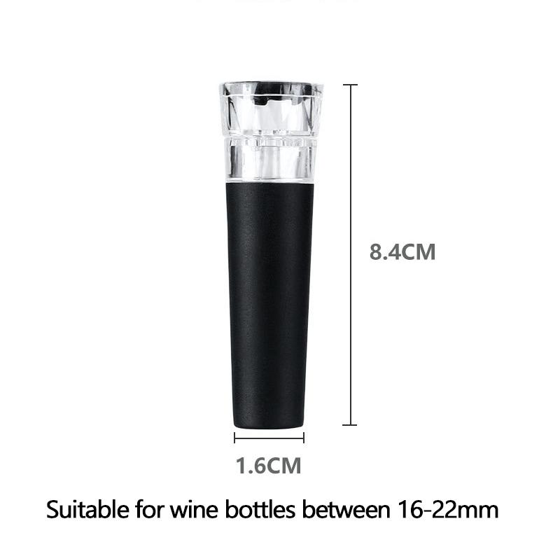 4pc Vacuum Pump Reusable Bottle Cap Stopper Diamond Cut Sealer Airtight Wine Beer Soda Cork Closer Wine Cork Lid Bar Accessories
