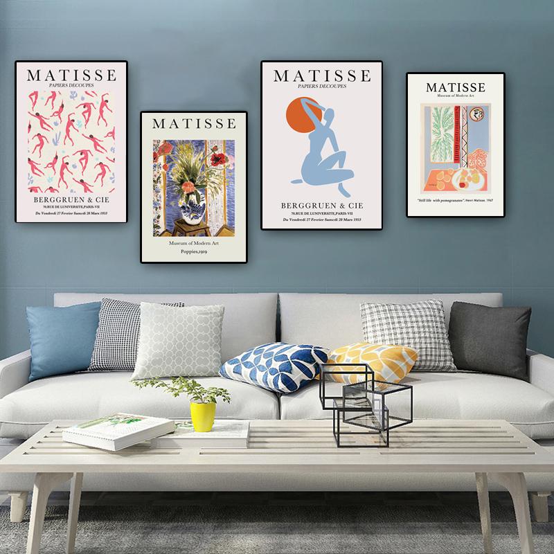 Henri Matisse Woman Body Abstract Art Canvas Painting Museum Artwork Wall Print Vintage Poster Modern Living Room Decor Picture