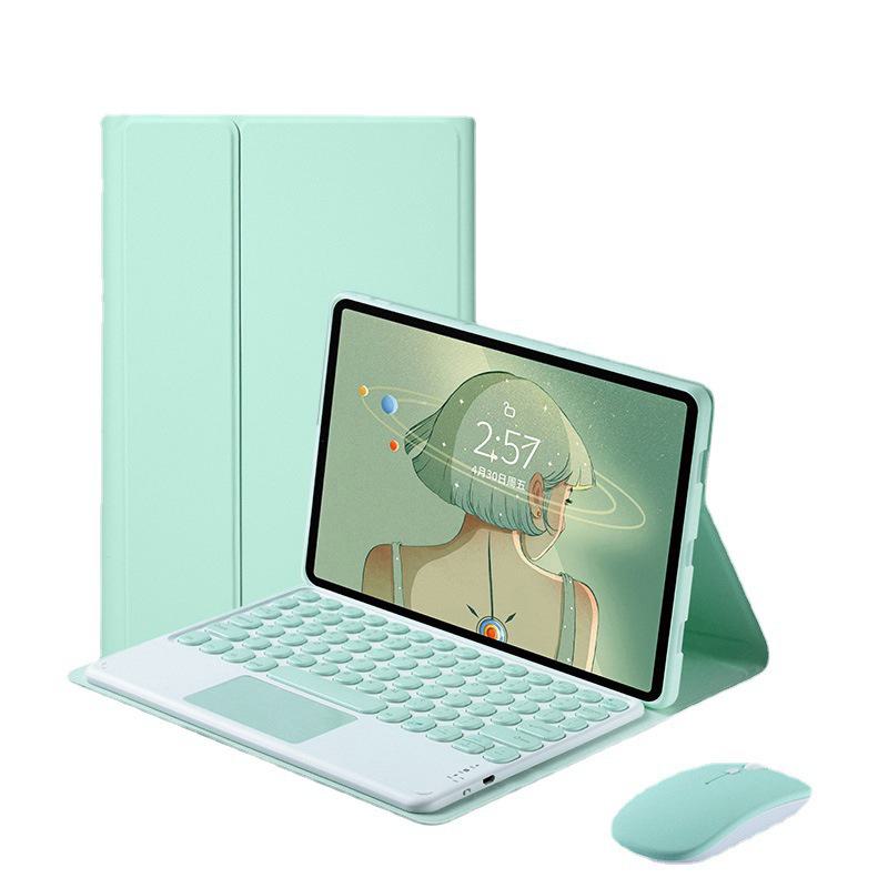 Чехол-клавиатура Bluetooth из кожи для iPad Pro 11 10-го поколения 10.9 со слотом для стилуса - Магнитный защитный чехол для планшета 10.2