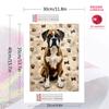 Dog&Bone 100% Round Full Drill 5D DIY Diamond Painting Embroidery Cross Stitch Rhinestone Décor