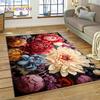 3D Dream Sun Flowers Nordic Daisy Rug Ковер для гостиной Спальня Домашний декор, Нескользящее украшение для дивана Коврик Подарки для детей