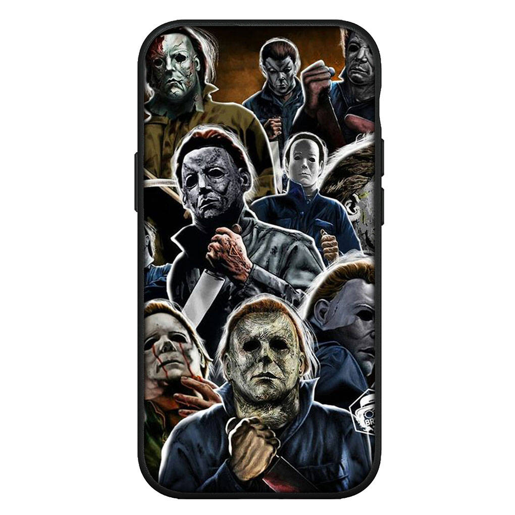 Cover for iPhone 17 16 15 Xiaomi Poco Redmi Note 14 13 12 11 Pro Max 9 16e Samsung Galaxy S25 S24 S23 A06 A16 OPPO Huawei Michael Myers Phone Case
