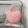 Multi-functional Polyester Floral Cosmetic Bag Portable Zipper Closure Storage Handbag Large Capacity Makeup Bag Travel