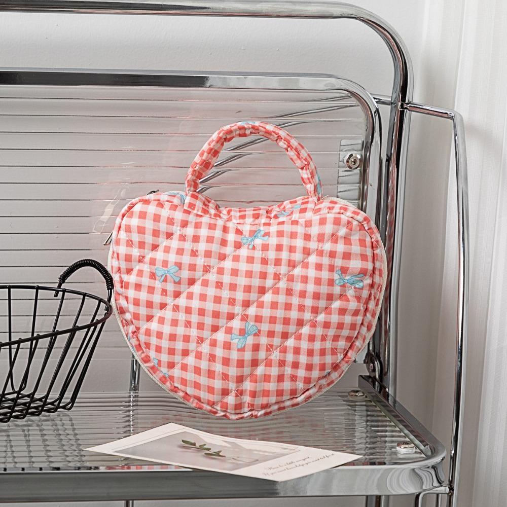 Multi-functional Polyester Floral Cosmetic Bag Portable Zipper Closure Storage Handbag Large Capacity Makeup Bag Travel