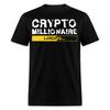 Футболка «Криптомиллионер Загрузка» Смешная футболка BTC ETH XRP Dogecoin Размеры S-6XL