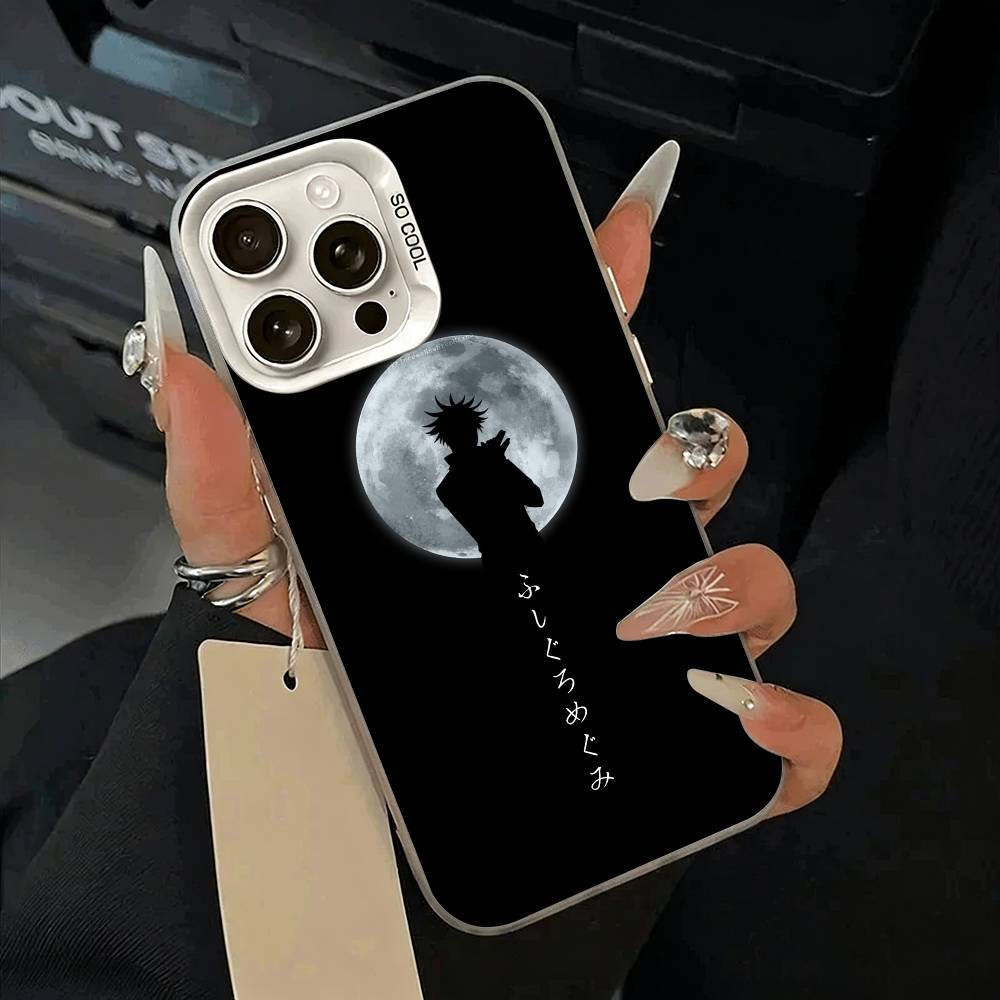 Чехол для телефона Megumi Fushiguro-J-Jujutsu- K-aisen Для iPhone 17,16,15,14,13,12,11 Plus,Pro Max,XS,белый серебристый чехол для телефона