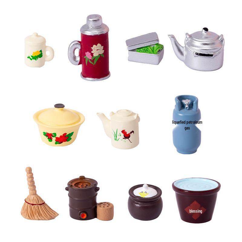 Moss Micro-Landscape Mini Dollhouse Retro Ornaments & Accessories