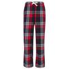 SF Minni Childrens/Kids Tartan Pyjama Bottoms