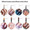 14 PCS Nail Design Painting Brush Set Nail Art Brushes Acrylic Nailbrush Double-ended Nails Art Brushes Extension Gel Builder Nails Gel Brush Dotting