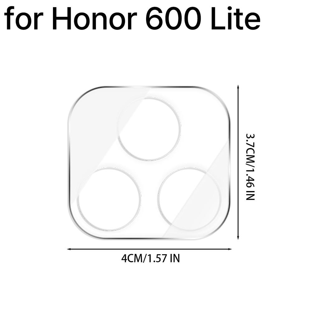 1-5Pcs Tempered Glass Camera Lens Protectors for Honor 600 Pro/Honor 600 Lite/Honor600 HD Clear Lens Protective Films Glass 4
