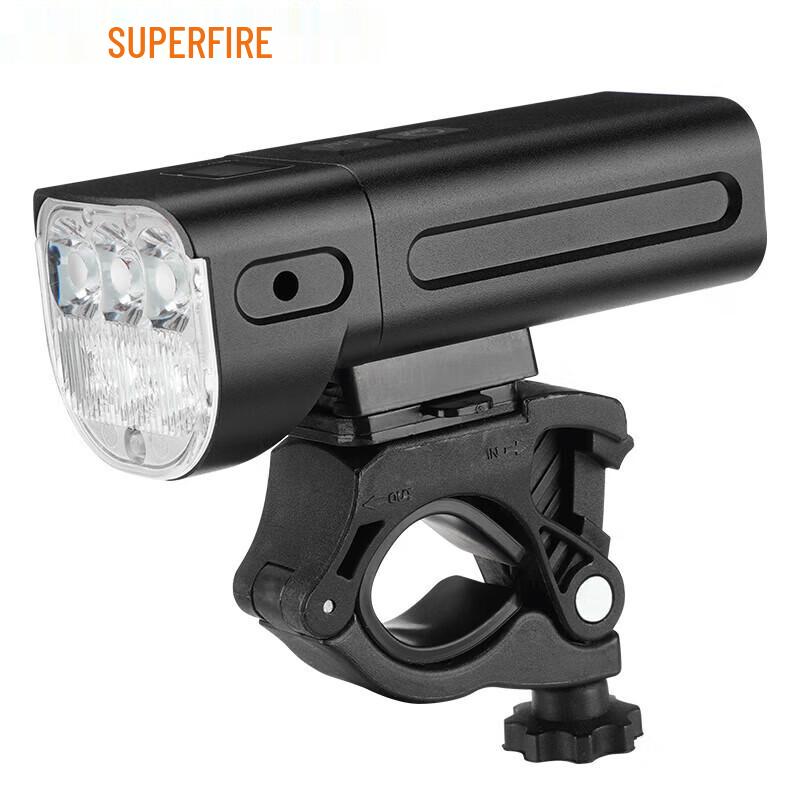 SUPERFIRE BL44 USB-перезаряжаемый велосипедный фара и фонарик