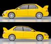 TOMYTEC Tomica Limited Vintage Neo Mitsubishi Lancer Evolution IX GSR Yellow 2005 Model 340133 1/64 LV-N376a (Finished Product)