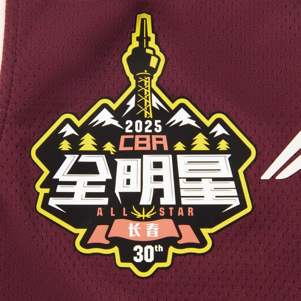 Li Ning Серия CBA Спортивная баскетбольная майка для фанатов Профессиональная баскетбольная майка Унисекс майка Бордовый AAYV213-1