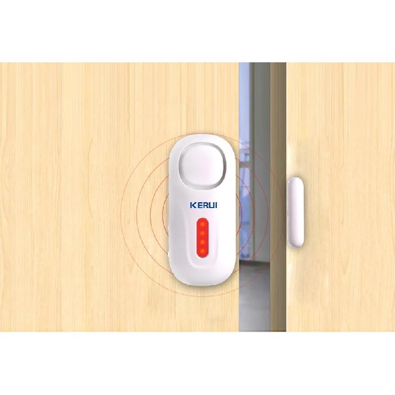 KERUI 120dB Wireless PIR Door Window Burglar Alert Sensor Home Security Arm Disarm Anti-Theft Alarm System with Remote Control