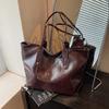Commuter Tote Bag Large-capacity Bag Women's Autumn and Winter Retro Texture Simple Trend Shoulder Bag