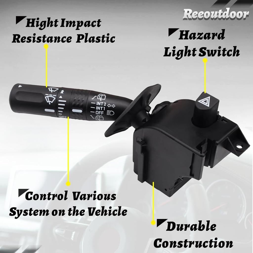 CBS1172 Multi-Function Turn Signal Switch Headlight Dimmer, Windshield Wiper Switch Compatible With 02-05 Explorer, 03-06 Expedition, Replace#SW3923,