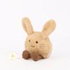 Кролик игривый кролик плюшевая игрушка с улыбающимися длинными ушами кролик настольное украшение орнамент