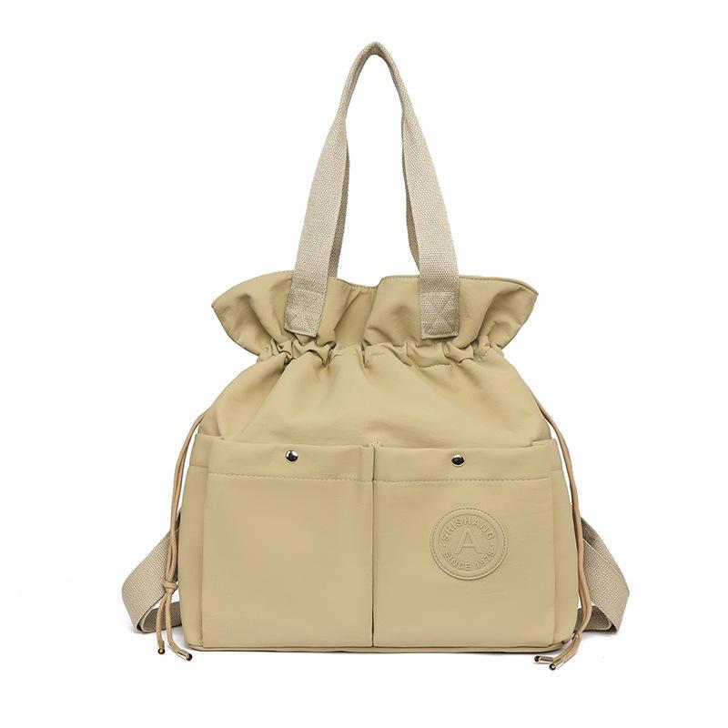 Women's Drawstring Backpack Multi-Functional Travel Bag Shoulder Tote Bag