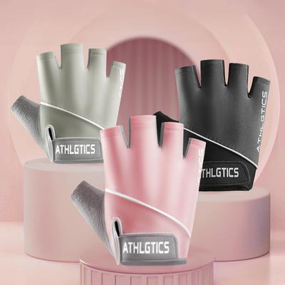 Износостойкие перчатки для фитнеса, дышащие перчатки без пальцев, перчатки для велоспорта с полупальцами, спортивные варежки для йоги