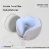 iceberg blue memory foam u-pillow