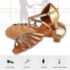 Soft Comfortable Latin Shoes Fashion Dance Shoe for Children Girl Gold Color 32