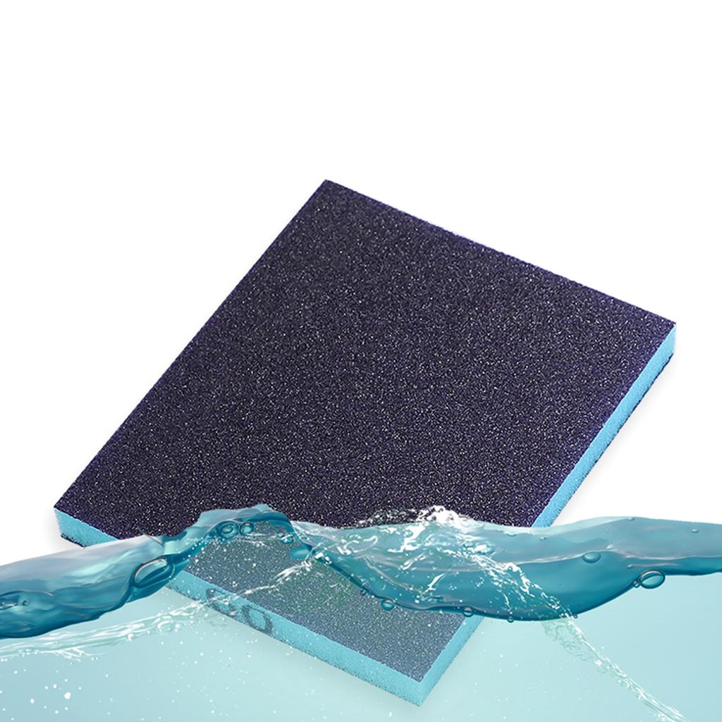 6pcs Polishing Sanding Sponge Block Pad Sandpaper Assorted Grit Abrasive Tool High-density Durable Sanding Sponge Pad