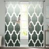 Moroccan Ombre Geometry Kawaii Dinosaur Translucent Voile Curtains For Bedroom Space Living Room Kitchen Area Drapes Chiffon Tulle Curtains