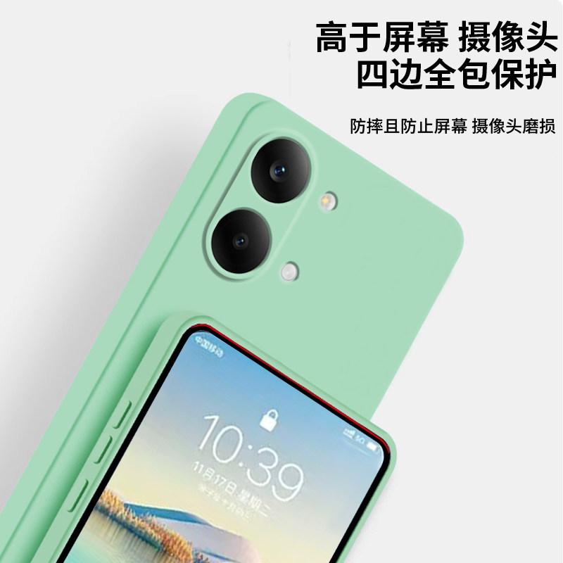 Мягкий матовый чехол из жидкого силикона для POCO X8 Pro Max, цвет конфетный, с защитой объектива камеры, чехол для телефона для Redmi Turbo 5 Max