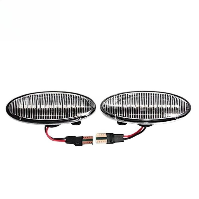 Sequential Fender Light Compatible with Nissan Livina Juke Cube Leaf Qashqai Car Accessories Dynamic Yellow Light Turn Signal