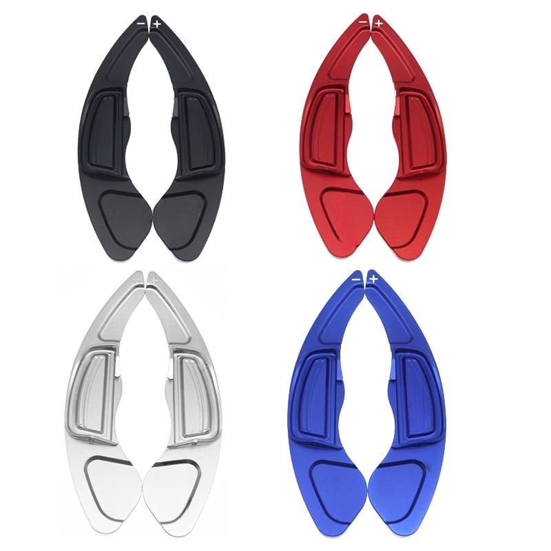 2X автомобильный подрулевой рычаг переключения передач, удлиненный рычаг переключения передач, алюминий для Honda City 2008 Civic Fit CR-V