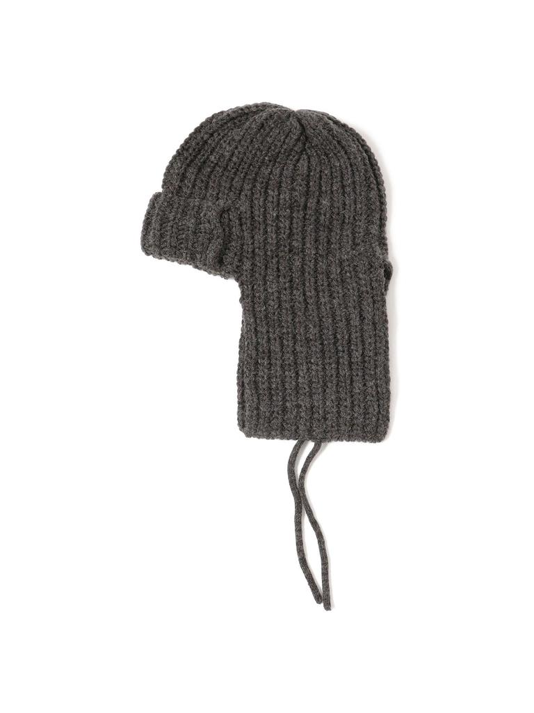 B:MING LIFE STORE by BEAMS CONTROL FREAK Balaclava Knit Cap, Women's, INK_BLACK, One Size