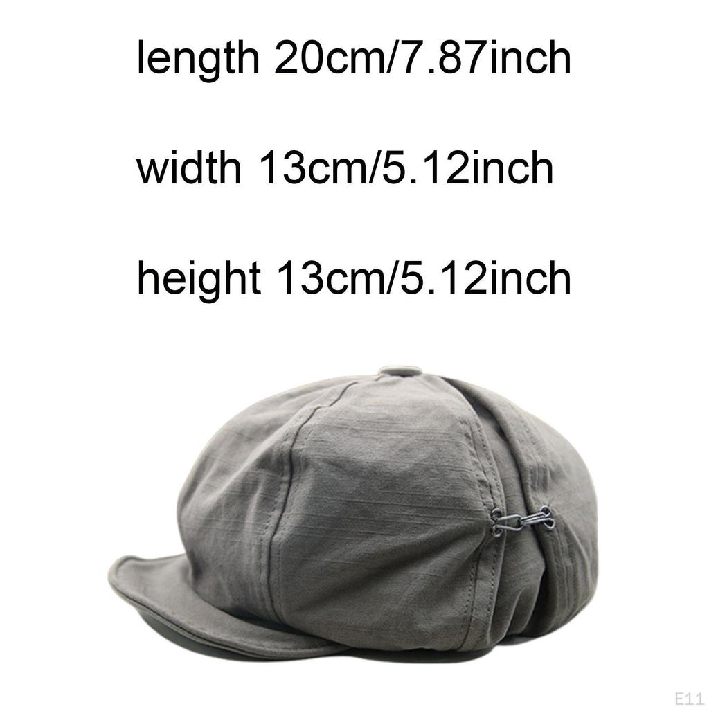 Retro Design Hat for Women Accessories Slouchy Breathable with 6.5cm Brim