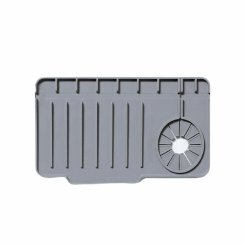 Silicone Faucet Drip Mat Large Size Drain Drying Pads New Water Catcher Mat for Kitchen Sink