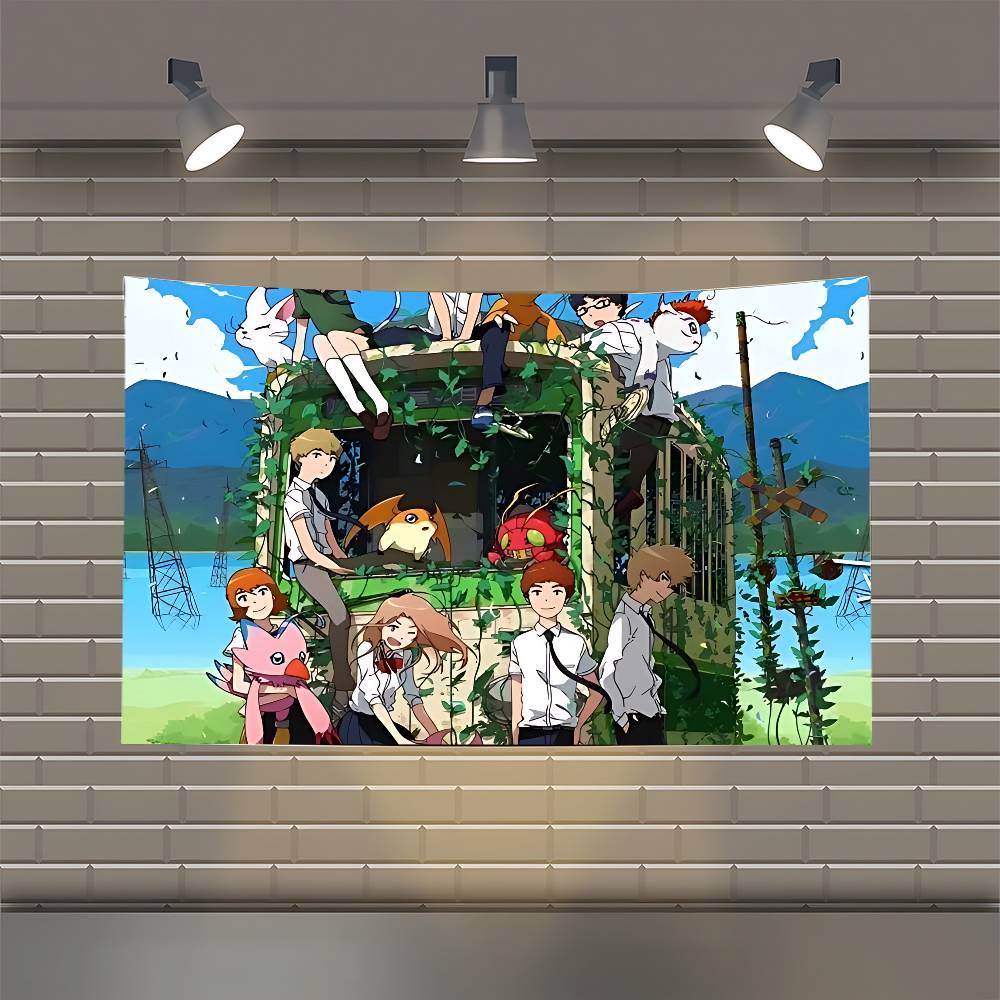 Bilibili Digital Flag Flags Personalized Items Flags For Bedrooms Home Tapestry
