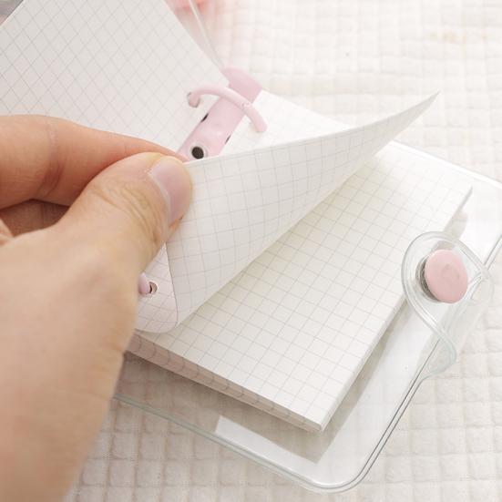 Журнал, модная мягкая бумага, портативный дневник-планировщик, переплет на кольцах, дорожный блокнот, дневник-планировщик для студентов