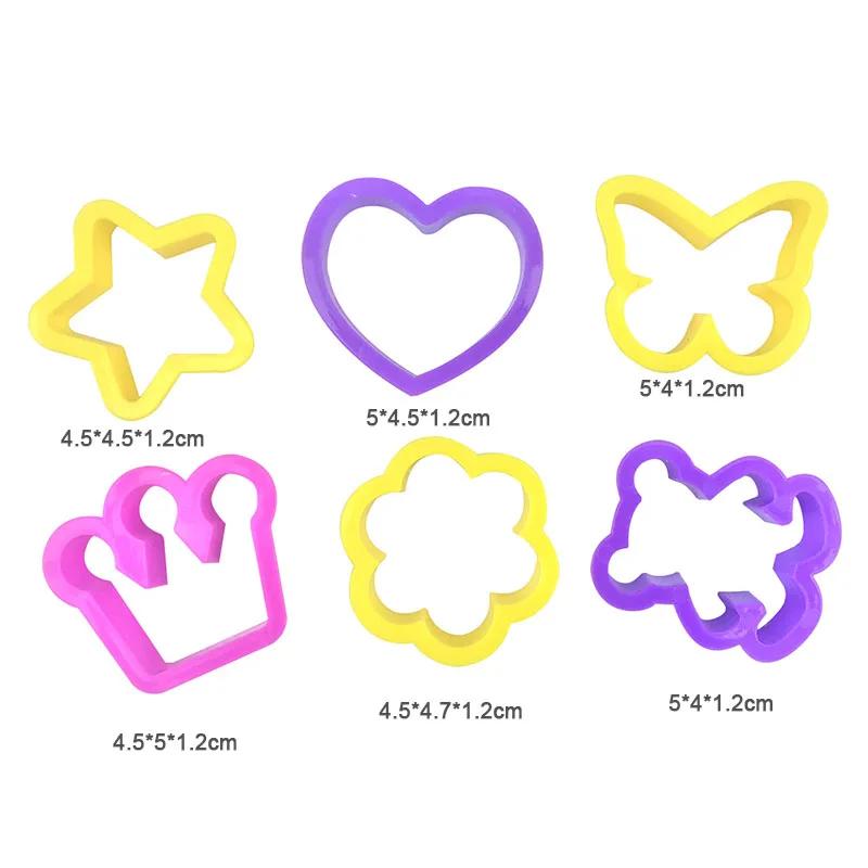 Инструменты для лепки из теста для детей Аксессуары для теста Формочки Динозавр Фрукты Скалка Резак Ножницы Пластилин Глина Форма Детские Игрушки Сделай Сам