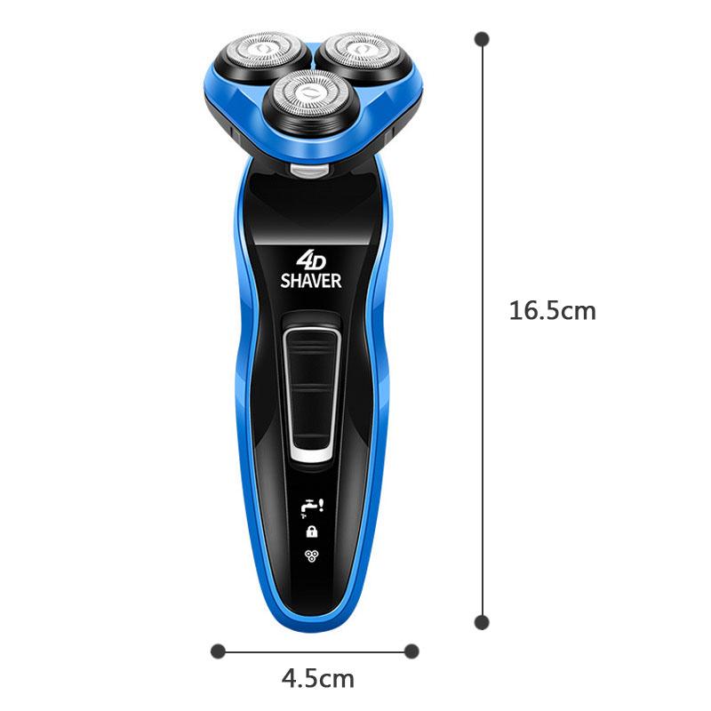 4 In 1 Male Electric Shaver Whole Body Washable Shaving Machine Rechargeable Beard Trimmer