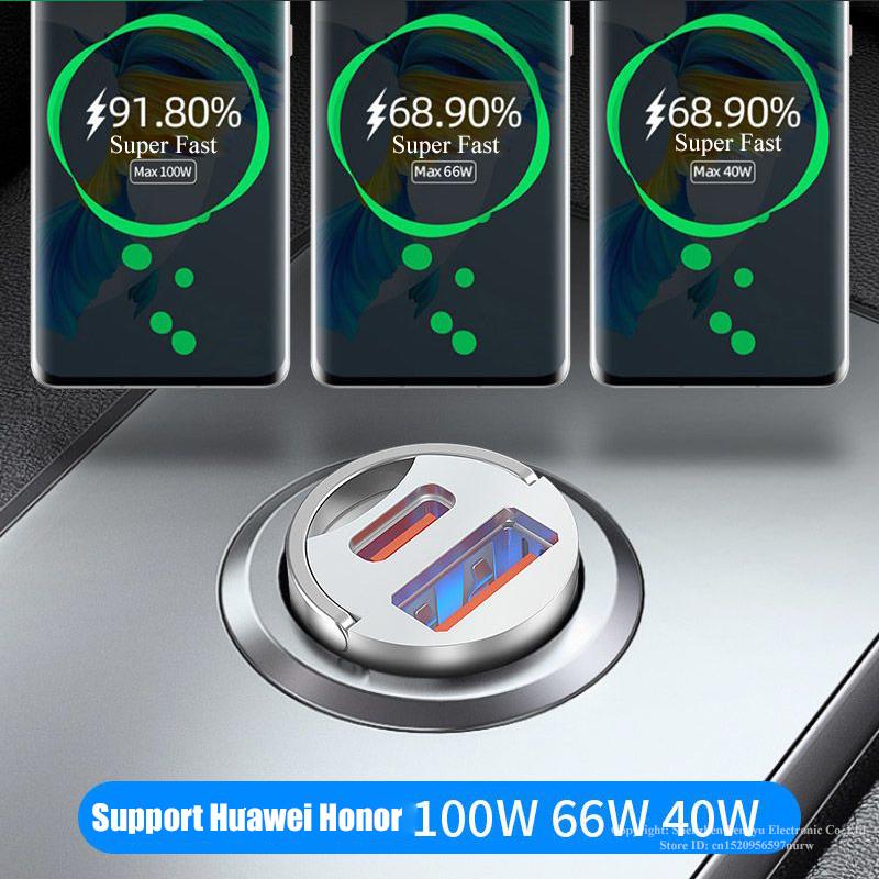 Автомобильное зарядное устройство USB C, мини-металлический адаптер для сверхбыстрой зарядки типа C для Iphone 14 13 12 Pro Max 11 8 Plus Ipad Huawei Xiaomi Samsung